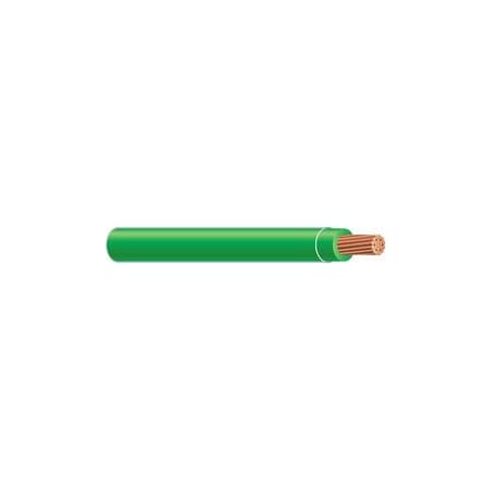 Southwire THHN; THWN-2 Building Wire, Copper, 8 AWG, 1C, Green, Stranded, 1 ft 20492505